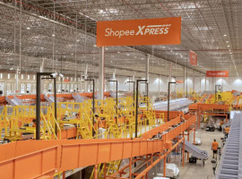 Varejista on-line Shopee inaugurou um hub logístico em Palmas