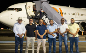Presidente da Câmara Municipal, Max Fleury, participou da cerimônia ao lado de vereadores da Casa, do prefeito Wagner Rodrigues, de representantes do Governo do Estado e de deputados estaduais e federais.