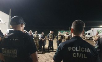 Equipes cumprem oito mandados de busca em Tocantinópolis