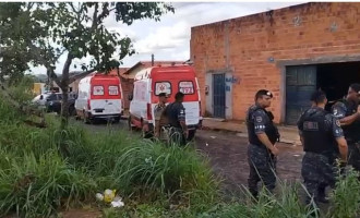 Homem morre em confronto com a PM e militar ficou ferido.