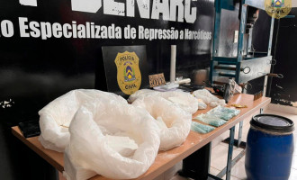 Polícia Civil fecha novo laboratório de refino de drogas em Palmas