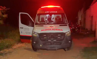 Mototaxista foi atendido pelo Samu e encaminhado ao Hospital Regional de Araguaína com lesão na cabeça