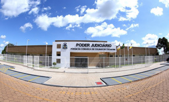 Fachada do Fórum da Comarca de Colinas do Tocantins