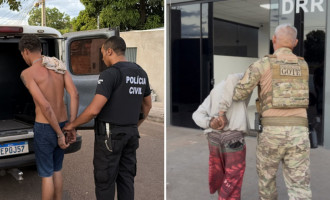 Suspeitos de invadir domicílios para tentar dominar territórios foram presos -