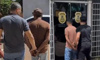 Os investigados foram encaminhados à Unidade Penal Regional de Araguaína, onde permanecem à disposição da Justiça.