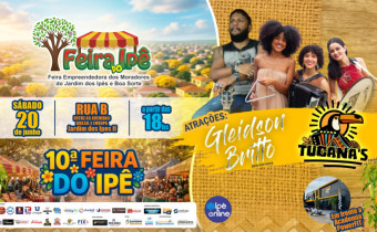 Feira do Ipê reúne expositores e visitantes no Jardim dos Ipês, em Araguaína