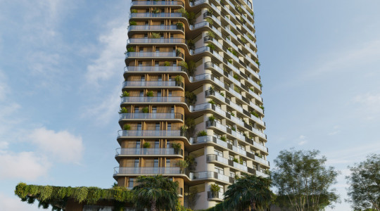 Previsto para ser concluído em 36 meses, o Vértice terá 20 andares e 198 apartamentos, cerca de 11 por andar. Os imóveis atendem uma tendência de mercado: compactos e funcionais