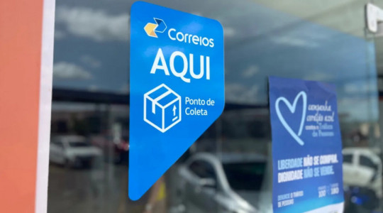 Seu comércio pode ser ponto de coleta dos Correios