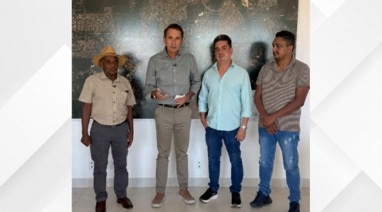 Carlos Gaguim recebeu novos apoios à pré-candidatura ao Senado durante encontros com lideranças políticas de Palmas e Aguiarnópolis.