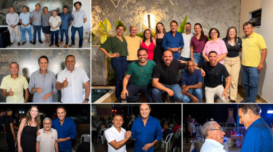 Carlos Gaguim recebeu novos apoios de lideranças municipais durante agenda política realizada em Palmas.